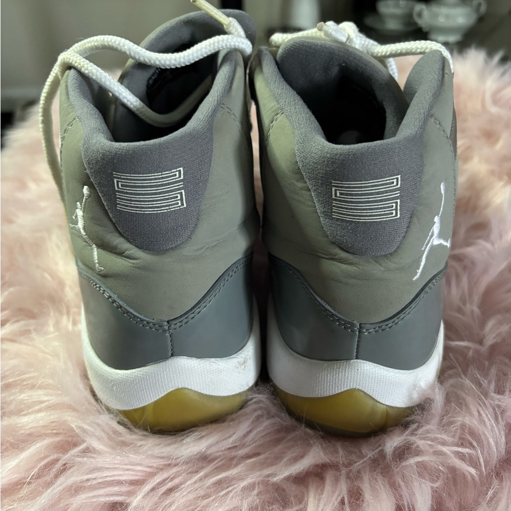 Jordan Gray and White Men's Sneakers - Picture 2 of 5